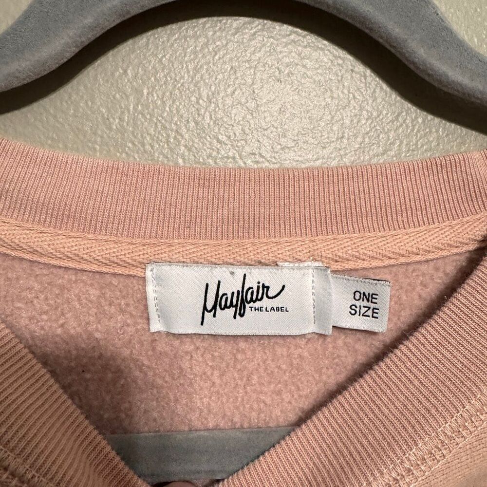 The Mayfair Group Pink Self Love Club Sweatshirt - Picture 5 of 7